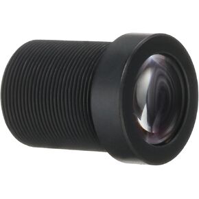 uxcell 16mm CCTV Camera Lens 5MP F2.0 FPV Wide Angle Security Camera Lens M12 Threaded Dia for IP Camera Panoramic, Black