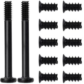 SGTKJSJS Computer Cooling Fan Mount Screws Case Fan Long Short Screws ， PC Fan Mount Screws Long Short Screws Kit（#6-32x30mm20PCS /M5x10mm20PCS）
