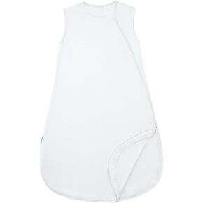 Supersoft Toddler Sleep Sack 0.5 TOG Premium Bamboo Viscose Sleeping Bag Extra Long Wearable Blanket 2-4T (Cream)