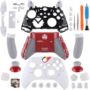 Replacement Shell&Buttons Kit for Xbox One Wireless Controller,Housing Shell Set for Xbox One Special Edition,Compatible with Xbox Series S/X Controller(Controller Not Include)