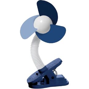 Dreambaby Portable Clip-on Baby Stroller Fan - with Soft Foam Fins - Perfect for Strollers, Cribs, Wheelchairs, Beach, Camping & Pool - Blue - Model L2365 in Kuwait