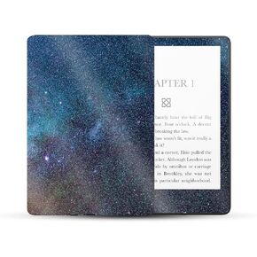 MightySkins Glossy Glitter Skin Compatible with Amazon Kindle Paperwhite 5 6.8-inch 11th Gen (2021) Full Wrap - Astro Sky | Protective High-Gloss Glitter Finish | Easy to Apply | Made in The USA