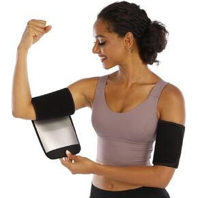 Sauna Arm Trimmer Bands arm Sweat Bands for Women Weight Loss Arm Shaper Wraps for Workout arm Bands for Flabby arm