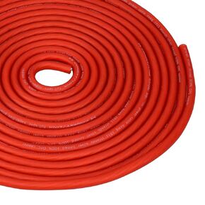 Conext Link 20 FT 4 AWG GA Full Gauge Battery Power Cable Ground Wire Frost Red OFC Copper