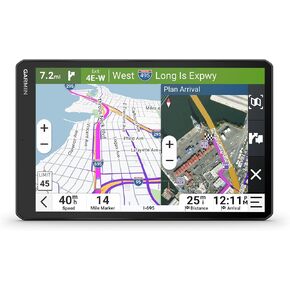 Garmin dēzl™ OTR720, Large High-Res 7" GPS Truck Navigator, Custom Truck Routing, Satellite Imagery, Wind Speed, Community-Shared Loading Docks, Truck Entrances & Parking Availability