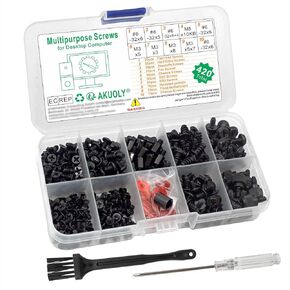 Computer Screws PC Assembling Standoff Set Motherboard Screws 420pcs