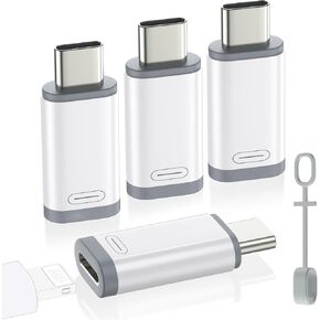 موكو لايتنينج إلى USB-C محول آيفون 17 16 15، شحن فقط، 4 قطع in Kuwait