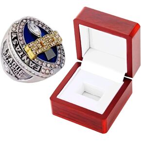 2023 Fantasy Football Championship Ring Trophy - Gold And Silver Plated | FFL Champion Ring