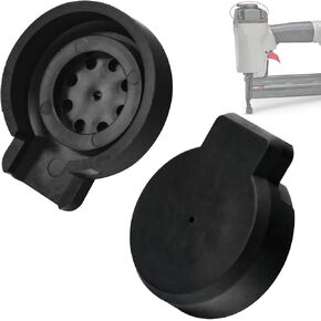 Rubber Exhaust Deflector Replacement 894698 Compatible with Porter Cable BN125A BN200A Brad Nailer NS100a, for Black Ring Nailer