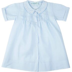 ثوب نهاري مطوي منقط للأولاد من Feltman Brothers، أزرق (حديثي الولادة) in Kuwait