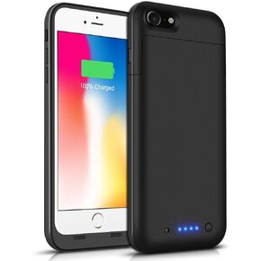 Battery Case for iPhone 6S Plus 6 Plus, New 6800mAh Portable Charging Case Rechargeable Extended Charger Case for iPhone 6 Plus/6s Plus (5.5 inch) Black
