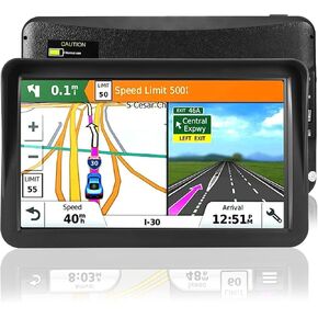 GPS Navigation for Car Truck 2024 - GPS Navigation System 9 Inch Touchscreen Car GPS Navigator 16GB 256M with Voice Guidance and Speed Camera Warning Auto GPS with Lifetime Free Map Update