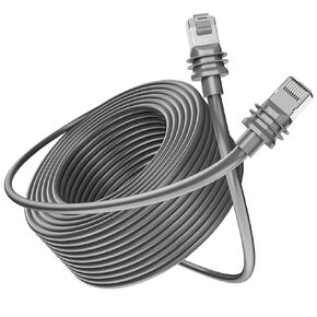 Starlink Gen 3 Cable, 150FT/46M Satellite Replacement Standard V3 Cable for Starlink Rectangular Satellite Gen 3 Starlink Cable Extension Starlink Accessories Waterproof - Gray