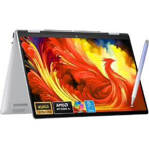 HP Envy 2-in-1 14" AI Copilot PC Laptop, WUXGA Touchscreen, Ryzen 7 8840HS(Beats Intel Core i7-13705H), Wi-Fi 6E, BT 5.3, Backlit KB, LPDDR5-6400 MHz, Win11 W/Stylus Pen (16GB RAM | 1TB PCIe SSD)