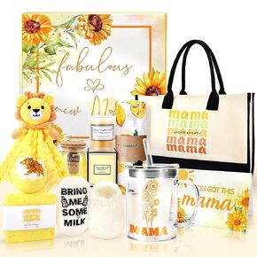 New Mom Gifts & Baby Girl Gift Set for Newborn,12PCS Baby Shower Gifts, Newborn Baby Girl Gifts,Pregnancy Gifts for Expecting Mom,New Mom Care Package After Baby, Pregnancy Gifts for Women and Baby