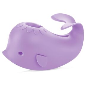 Bath Faucet Cover for Kids, Bath Spout Cover for Baby are Suitable for Most Bathtub Faucet, Soft Silicone Bathtub Faucet Safet Spout Cover Bathroom Tub, Adds Fun to Your Baby (Purple)