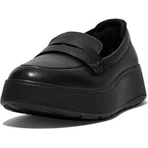 FitFlop Women's F-Mode Leather Flatform Penny Loafers