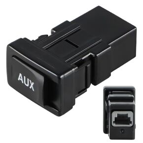 Aux Port Input Auxiliary Jack Adapter Compatible with Toyota 4Runner RAV4 FJ Cruiser 2007-2011 Camry 2007-2008 Prius 2005-2009 Yaris Lexus ES350 LS460 2007-2010 Replace# 86190-06010 86190-53010