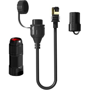 Starlink Ethernet Adapter, Starlink Gen 3/Mini Cable SPX to RJ45 Adapter Connector for Starlink Mini/Starlink Standard V3 (Rev.4) Dishy and Router Accessories Waterproof-1 Pack
