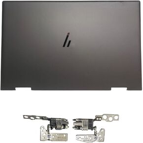 Replacement Laptop LCD Cover Back Rear Top Lid with Hinges for HP Envy 15 EW 15-EW 15Z-EY 15T-EW 15-EY0023DX 15-EY0013dx 15Z-EY100 15Z-EY000 N09644-001 N09645-001 N09646-001 (Gray)