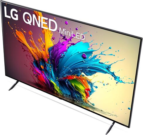 LG 65-Inch Class QNED90T Series Mini LED Smart TV 4K Processor Flat Screen with Magic Remote AI-Powered with Alexa Built-in (65QNED90TUA, 2024) in Saudi Arabia
