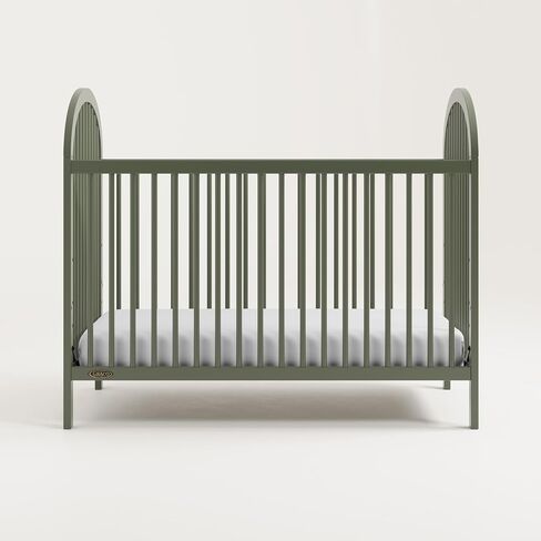 Graco Olivia 3-in-1 Convertible Crib (Olive) – GREENGUARD Gold Certified, Converts to Daybed and Toddler Bed, Fits Standard Full-Size Crib Mattress, Adjustable Mattress Height, Easy-to-Match Style in Saudi Arabia