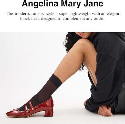 Coach Women's Angelina Mary Jane Flat in Saudi Arabia