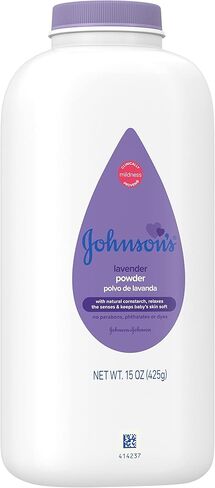 بودرة جونسون للأطفال باللافندر المهدئ، 15 أونصة (عبوة من 5 قطع) in Kuwait