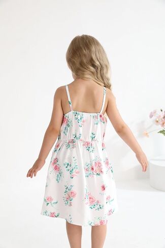 Baby Girls Floral Suspender Dress & Long-Sleeved Toddler Girl's Lovely Denim Jacket Outfit Cardigan Set in Saudi Arabia