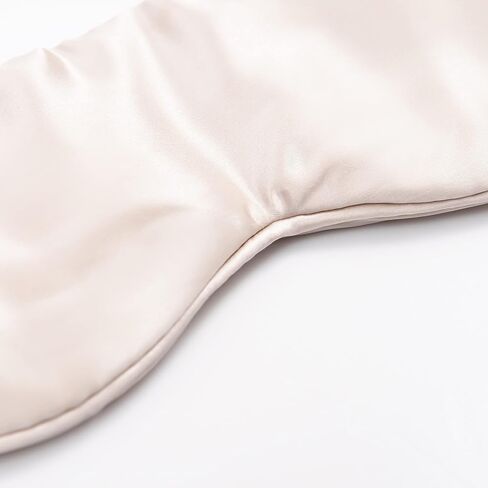 PROMEED Adjustable Pure Mulberry Silk Sleep Mask 23 Momme, 3D Contoured No-Pressure Cup Eye Mask for Sleeping, Super Soft Breathable Blindfold, Perfect Blocks Light for Sleeping (Pink) in Saudi Arabia
