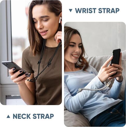 Universal Phone Lanyard Adjustable Crossbody Phone Neck Strap & Wrist Strap, Clip & Go Phone Strap in Saudi Arabia