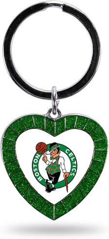 Rico Industries NBA Basketball Rhinestone Heart Keychain - Great Accessory in Saudi Arabia