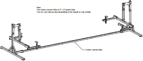 Auto Rotisserie Plans DIY Homemade Bottoms Up Car Body Lift Build Your Own in Kuwait