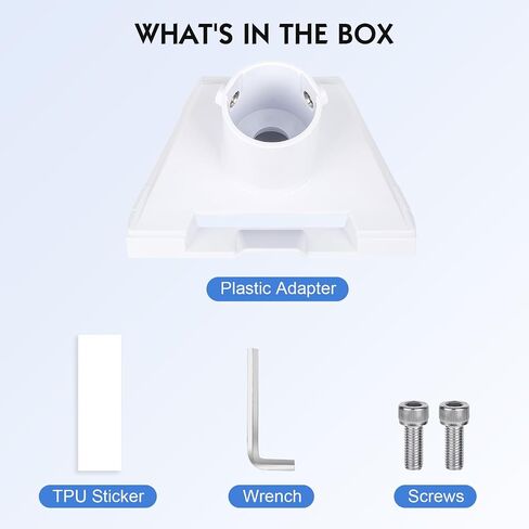 محول أنابيب Starlink Gen 3، حامل حائط Starlink Gen 3، طقم تثبيت Starlink مع ملحقات Starlink V3 Pipe Converter Pole Mount Starlink للوحة تثبيت الأطباق القياسية in Saudi Arabia