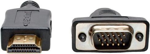 كابل محول TRIPP LITE HDMI إلى VGA Active، منخفض المستوى، ذكر إلى ذكر، 1080p @ 60 هرتز، 6 أقدام / 1.8 متر، ضمان 3 سنوات (P566-006-VGA) in Kuwait