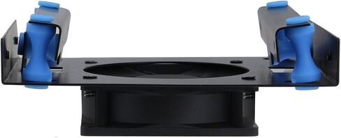 SEDNA - محول تركيب قرص صلب مقاوم للصدمات مقاس 3.5 بوصة إلى قرص DVD ROM مقاس 5.25 بوصة مزود بمروحة تبريد in Kuwait