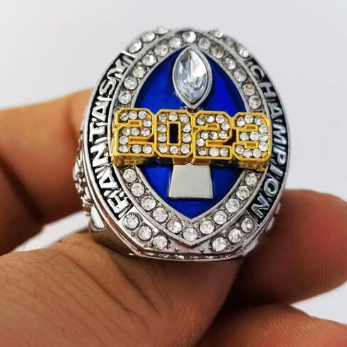 2023 Fantasy Football Championship Ring Trophy - Gold And Silver Plated | FFL Champion Ring in Saudi Arabia