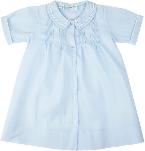 ثوب نهاري مطوي منقط للأولاد من Feltman Brothers، أزرق (حديثي الولادة) in Kuwait