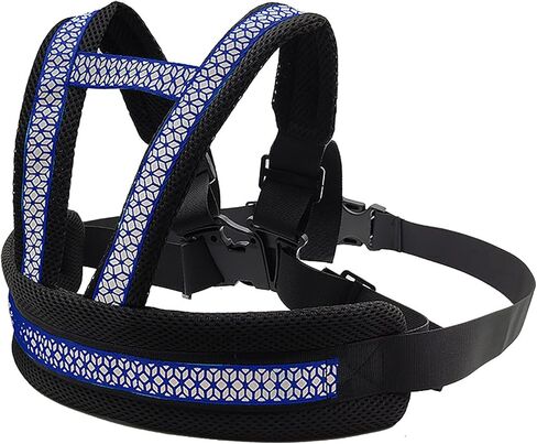 Child Motorcycle Safety Harness for Kids Reflective Anti-Fall Bike Motorcycle Back Seat Safety Belt Adjustable Harness Leash with Added Padding on Shoulders Waist for Cycling Riding Age 2-12Yrs in Saudi Arabia