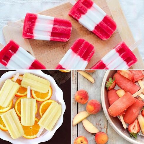Jumbo 6 Inch Wooden Multi-Purpose Popsicle Sticks,Craft, Ice Cream, Wax, Waxing, Tongue Depressor Wood Sticks [100 Count] in Saudi Arabia