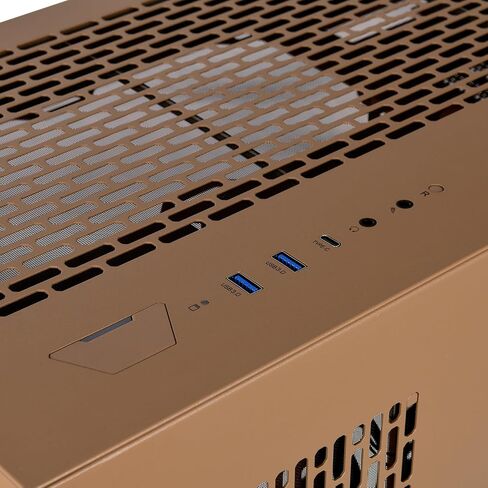 CTE E550 TG Gravel Sand Mid Tower ATX Case; 3 Tempered Glass Panels; Hidden-Connector Motherboard Support; Three-Way VGA Installations; Dual Chamber Design; CA-1Z8-00MGWN-00; 3 Year Warranty in Saudi Arabia