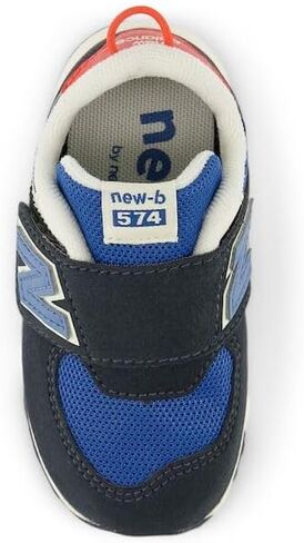New Balance Unisex-Baby 574 V1 Varsity Suede New-b Hook and Loop Sneaker in Saudi Arabia