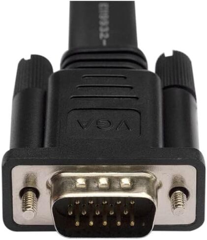 محول VGA D-Sub 15 دبوس ذكر إلى ذكر كابل مستقيم قابل للسحب 1 متر in Kuwait