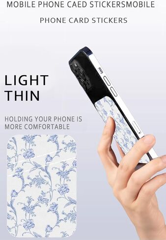 Phone Card Holder, Cute Leather Phone Wallet Stick On, Dual Pocket Credit Card Sticky Wallet, Compatible with Most of Cell Phone, Cute Checkerboard in Kuwait