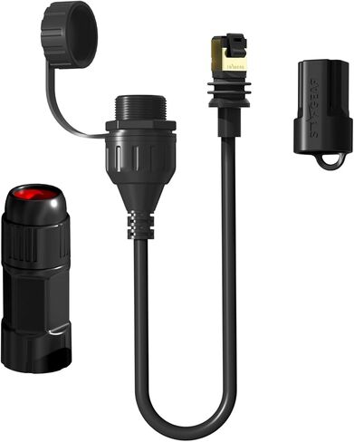 محول Starlink Ethernet، كابل Starlink Gen 3/Mini Cable SPX إلى RJ45 موصل محول لـ Starlink Mini/Starlink Standard V3 (Rev.4) ملحقات الأطباق وجهاز التوجيه المقاومة للماء - عبوة واحدة in Saudi Arabia