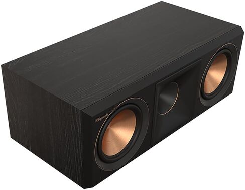 Klipsch 1070019 RP-500C II - وضوح معزز مع مكبر صوت مركزي أكبر - حزمة خشب الأبنوس مع Deco Gear 6 × 6 بوصة قطعة قماش تنظيف من الألياف الدقيقة وحزمة حماية معززة لمدة عامين CPS in Kuwait