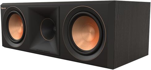 Klipsch 1070019 RP-500C II - وضوح معزز مع مكبر صوت مركزي أكبر - حزمة خشب الأبنوس مع Deco Gear 6 × 6 بوصة قطعة قماش تنظيف من الألياف الدقيقة وحزمة حماية معززة لمدة عامين CPS in Kuwait
