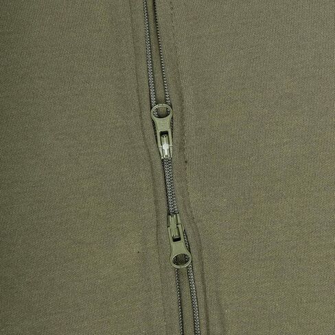 GUISBY Footed Long Sleeve Baby Pajamas with Zipper Cotton Infant Sleepers in Kuwait