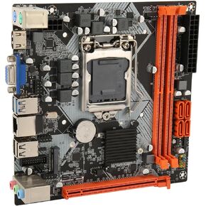 LGA 1151 Motherboard, ITX H110 Motherboard, Gaming Motherboard PCIE 3.0 X16 Dual Channel DDR4 LGA1151 SATA3.0 M.2 Nvme Support VGA for HDMI Supports NGFF and NVME