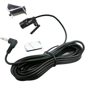 LBT Microphone Mic 2.5mm Compatible for Pioneer DEH-X6900BT,DEH-p8400bh, DEH-x6910bt,DEH-S4000BT,DEH-x6900bt,DEH-531bt,DEH-x8500bh,DEH-X9600BHS, DEH- X8600BH,DEH-X8600BS,DEH-6700bt
